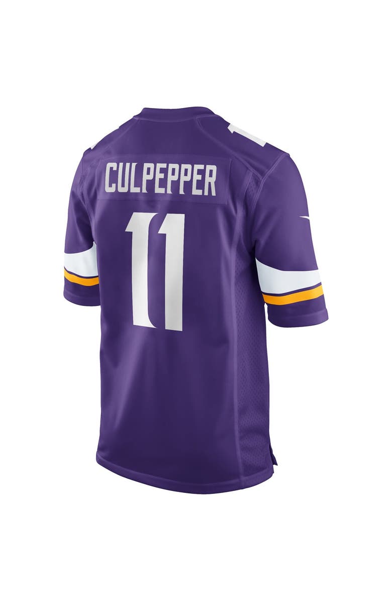 Nike Men's Nike Daunte Culpepper Purple Minnesota Vikings Game Retired Player Jersey, Alternate, color, 