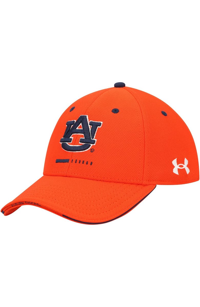 Under Armour Men's Under Armour Orange Auburn Tigers Blitzing Accent Performance Flex Hat, Alternate, color, 