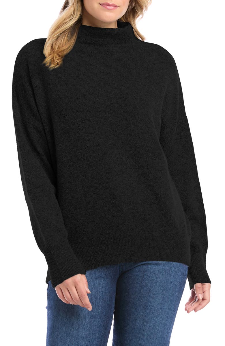 Karen Kane Mock Neck Sweater, Main, color, 