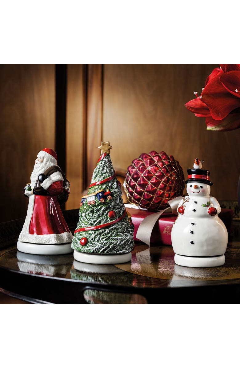 Villeroy & Boch Nostalgic Melody Turning Christmas Tree Figurine, Alternate, color, Multi