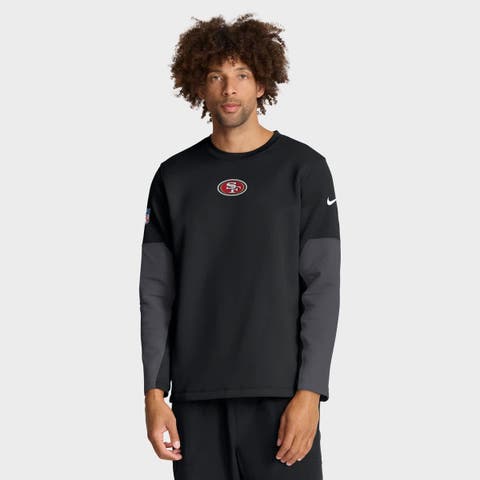 Men's Nike Black San Francisco 49ers Sideline Scripted to Win Performance Long Sleeve T-Shirt