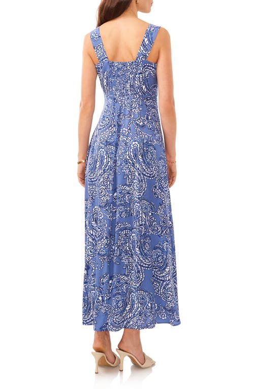 VINCE CAMUTO VINCE CAMUTO PAISLEY MAXI SUNDRESS