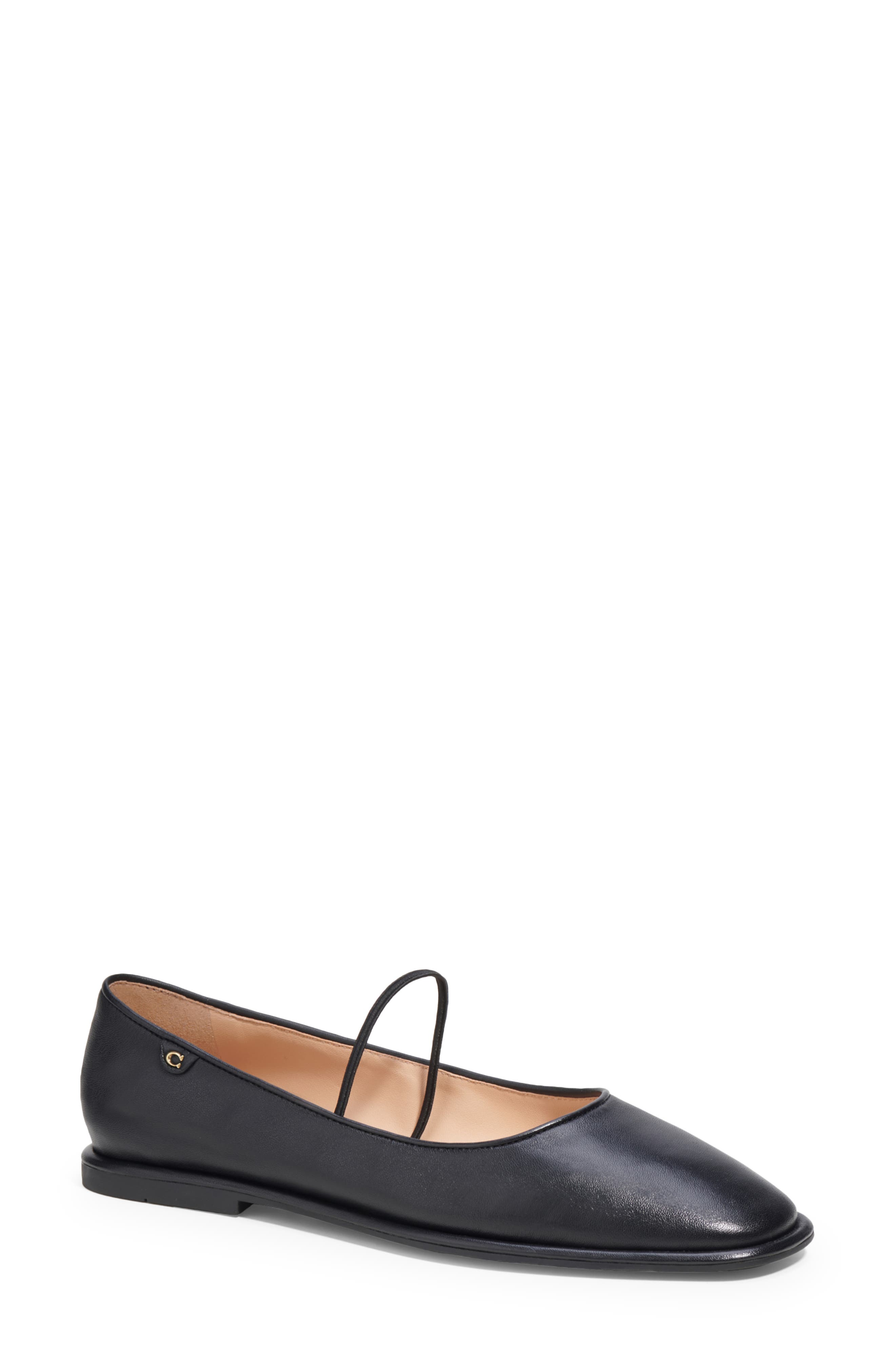 COACH Emilia Mary Jane Flat, Main, color, 