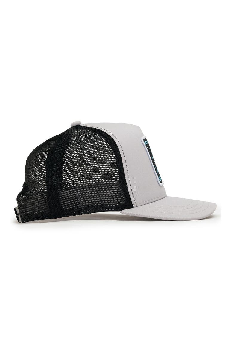 Galactic Greens Trucker Hat, Alternate, color, GRAY