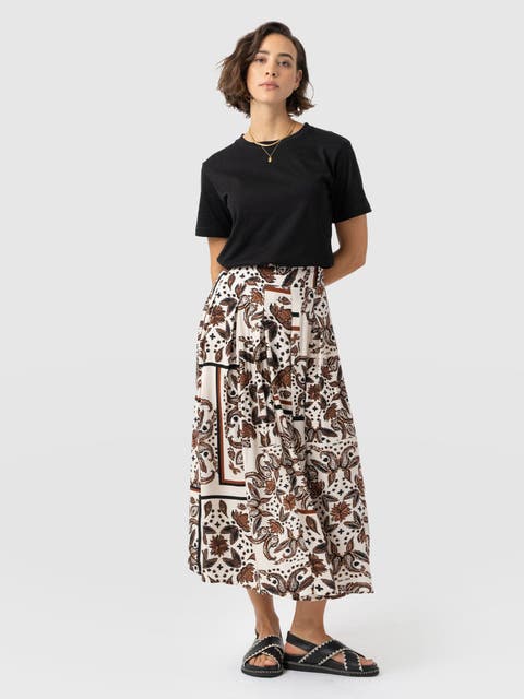 Eliza Pleated Skirt