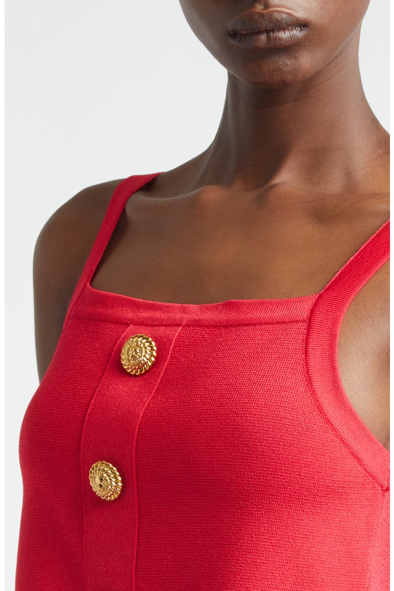 Three Button Knit Tank, Alternate, color, FUCHSIA