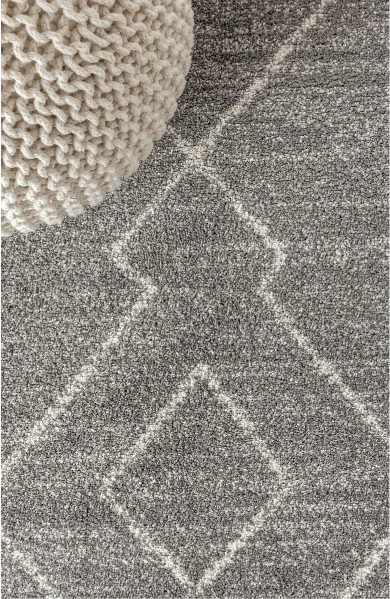 JONATHAN Y Alia Moroccan Beni Souk Area Rug, Alternate, color, Gray/Cream