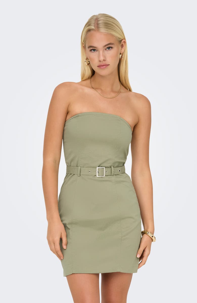 Only Onlliana Tube Dress, Alternate, color, Elm