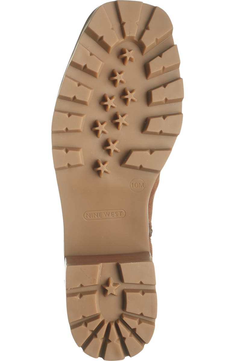 Nine West Lug Sole Block Heel Bootie, Alternate, color,