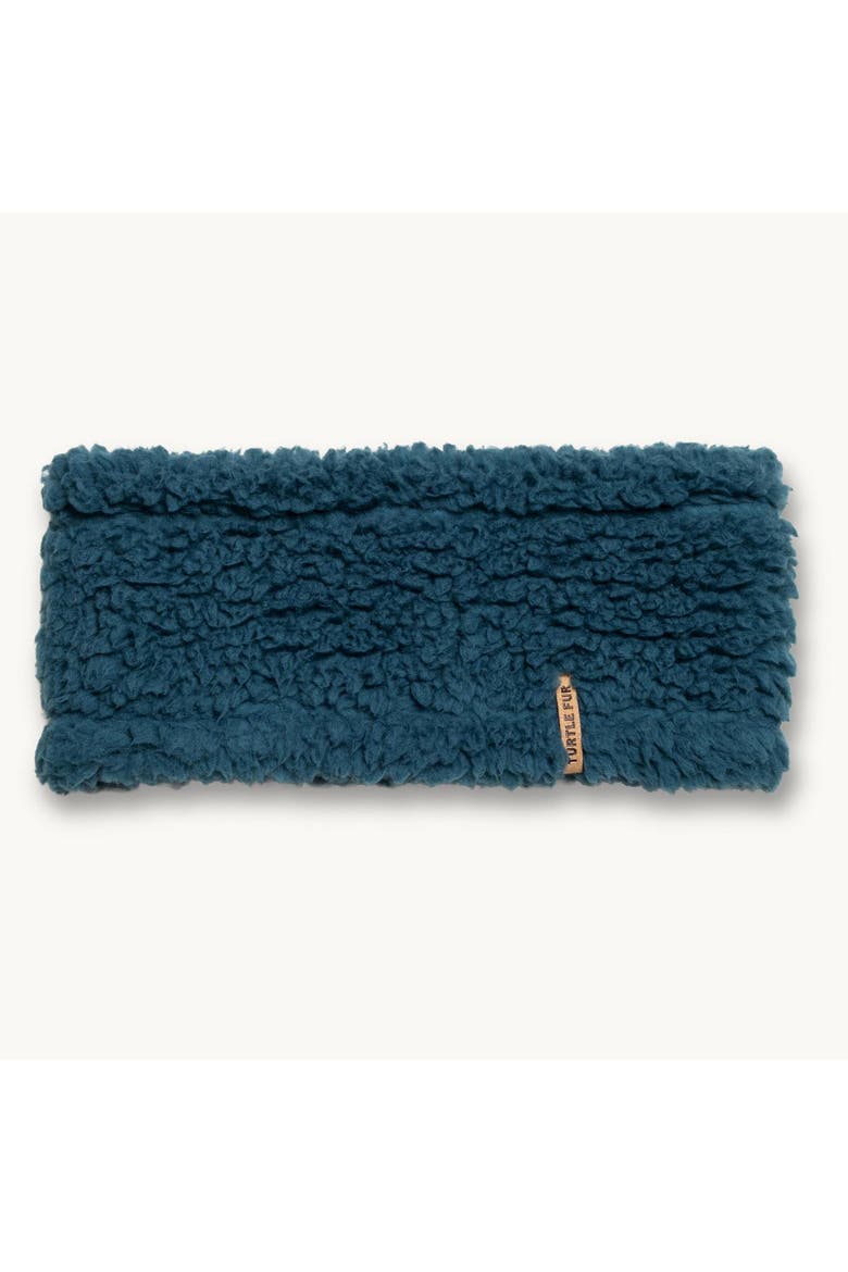 Fleece Full Send Wide Band Headband, Main, color, Transformative Teal
