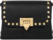Persaman New York Camille Studded Leather Crossbody Bag