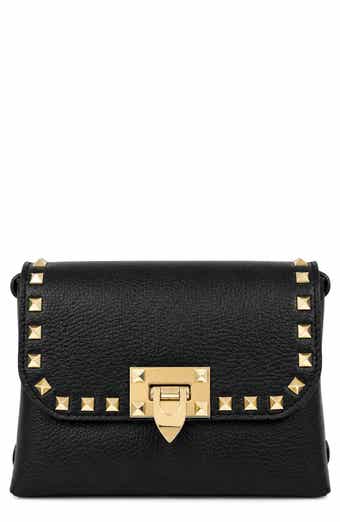 Camille Studded Leather Crossbody Bag