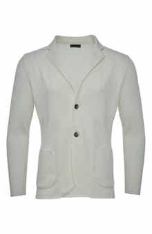 Premium Merino Wool Knit Sport Coat