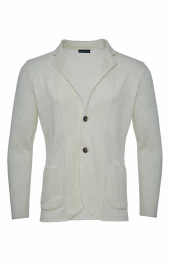 Premium Merino Wool Knit Sport Coat