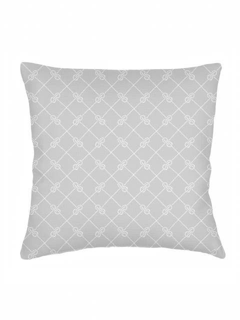 Captains Knots Linen Euro Pillow Cover Only