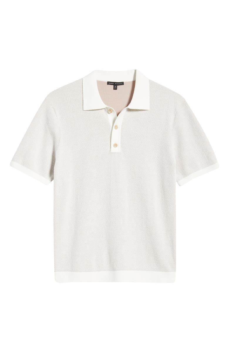 Robert Barakett Ronric Polo Sweater, Alternate, color, Powder Coral