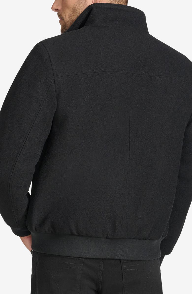 Calvin Klein Wool Blend Bomber Jacket, Alternate, color, 