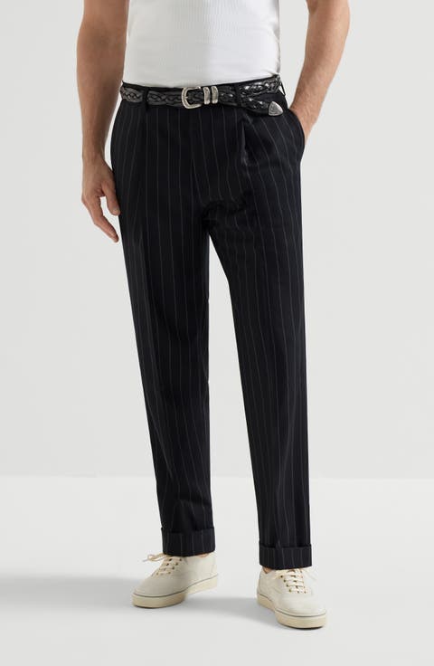 Virgin wool trousers
