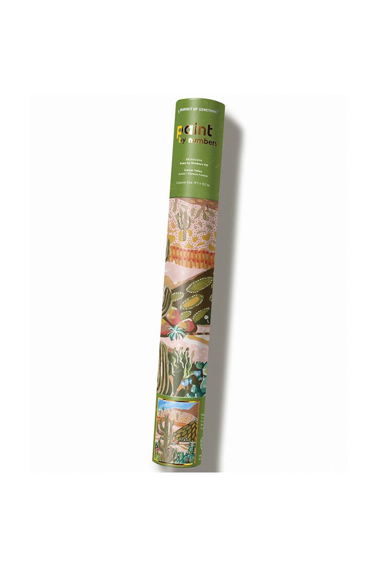 Paint By Numbers, Cactus Valley, DIY Painting Kit, Alternate, color, Multicolored