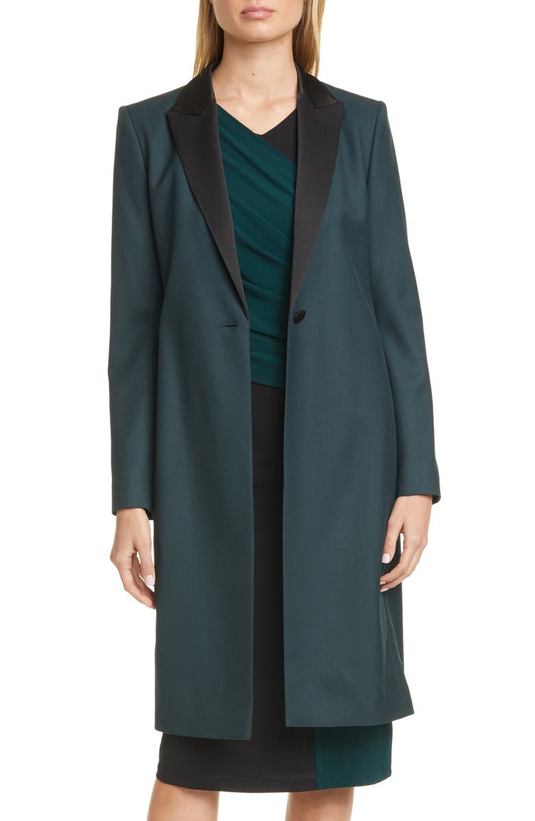 BOSS Cathall Tuxedo Coat, Main, color,