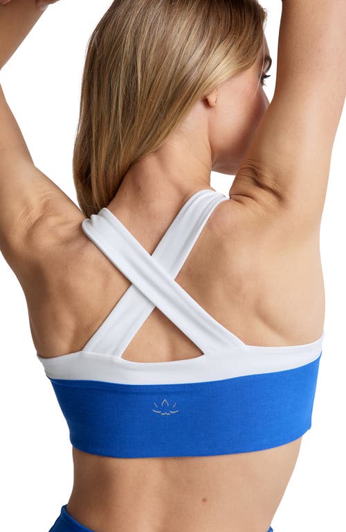 Shop Beyond Yoga Space Dye Colorblock Sports Bra