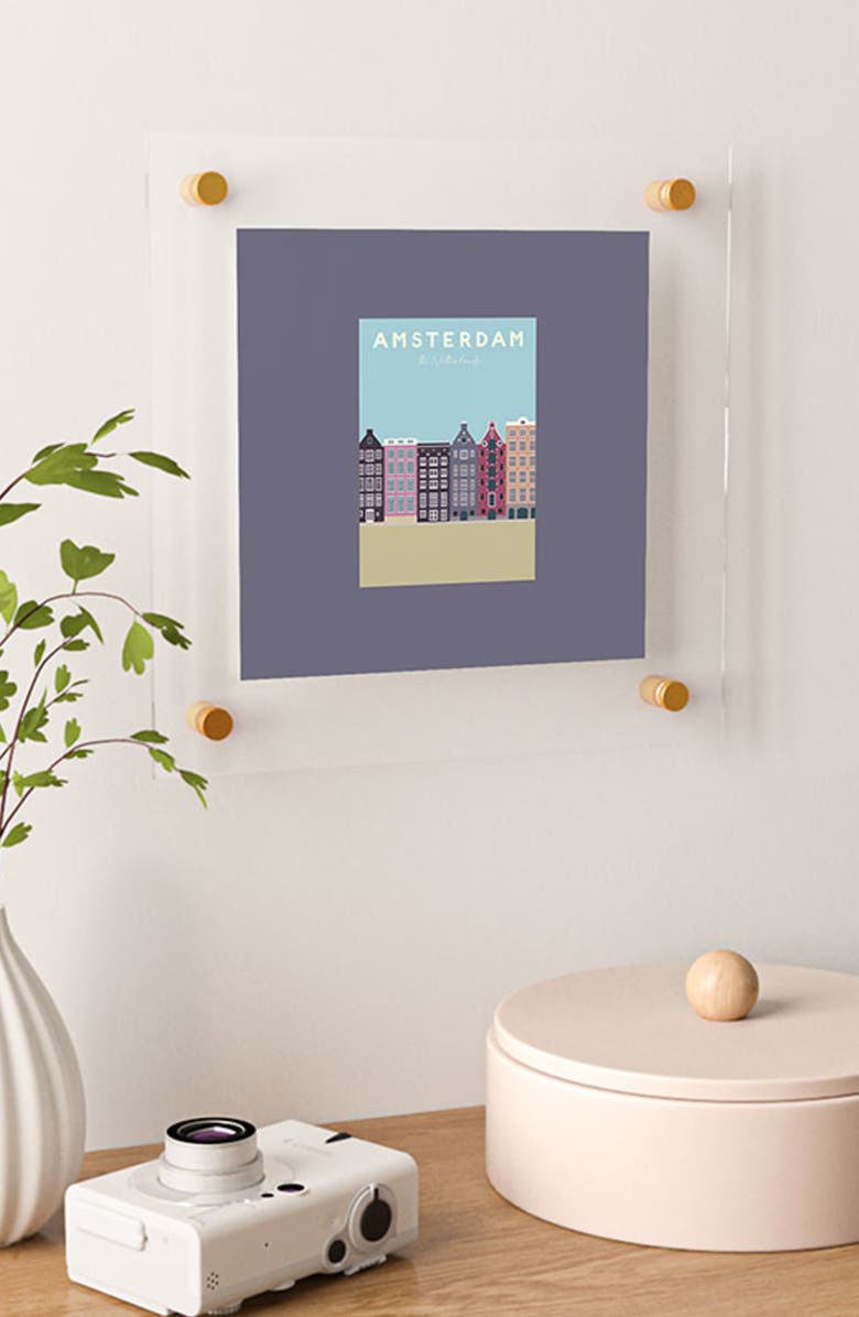 Deny Designs Lyman Creative Co. Amsterdam Wall Art, Alternate, color, 