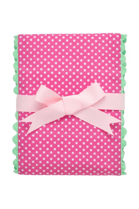 Dot Fancy Fabric Burp Cloth
