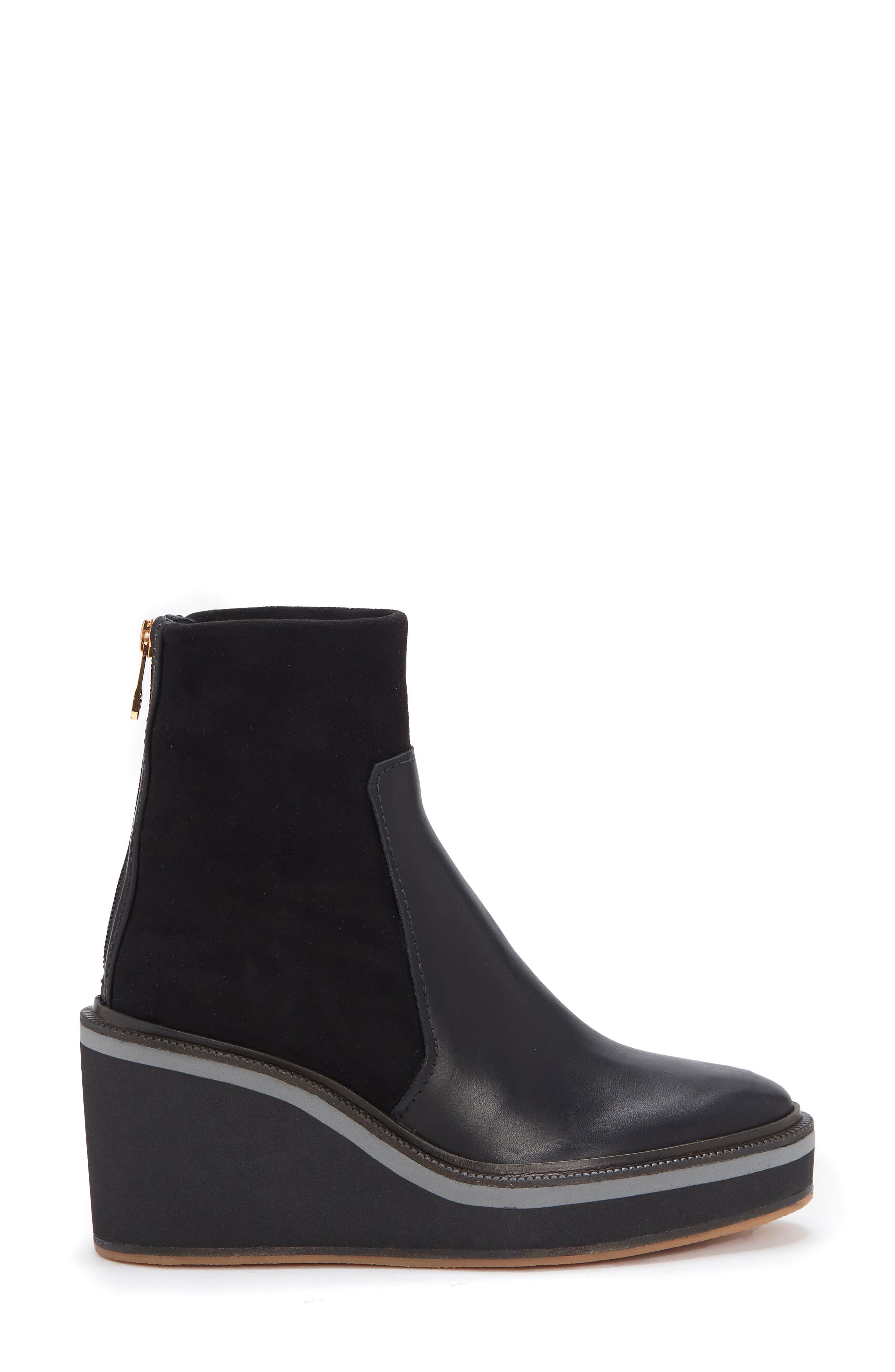 Louise et Cie Sanji Platform Wedge Bootie, Alternate, color, 