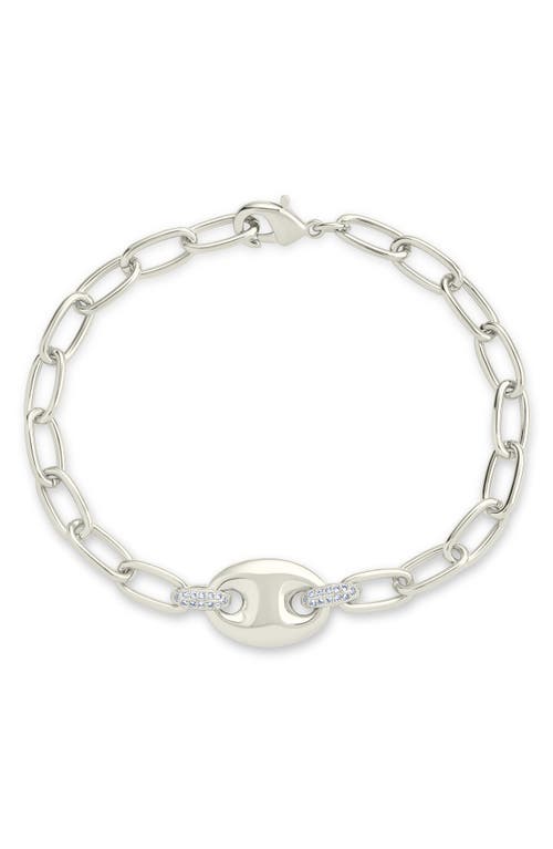 Sterling Forever Bliss Anchor Chain Bracelet