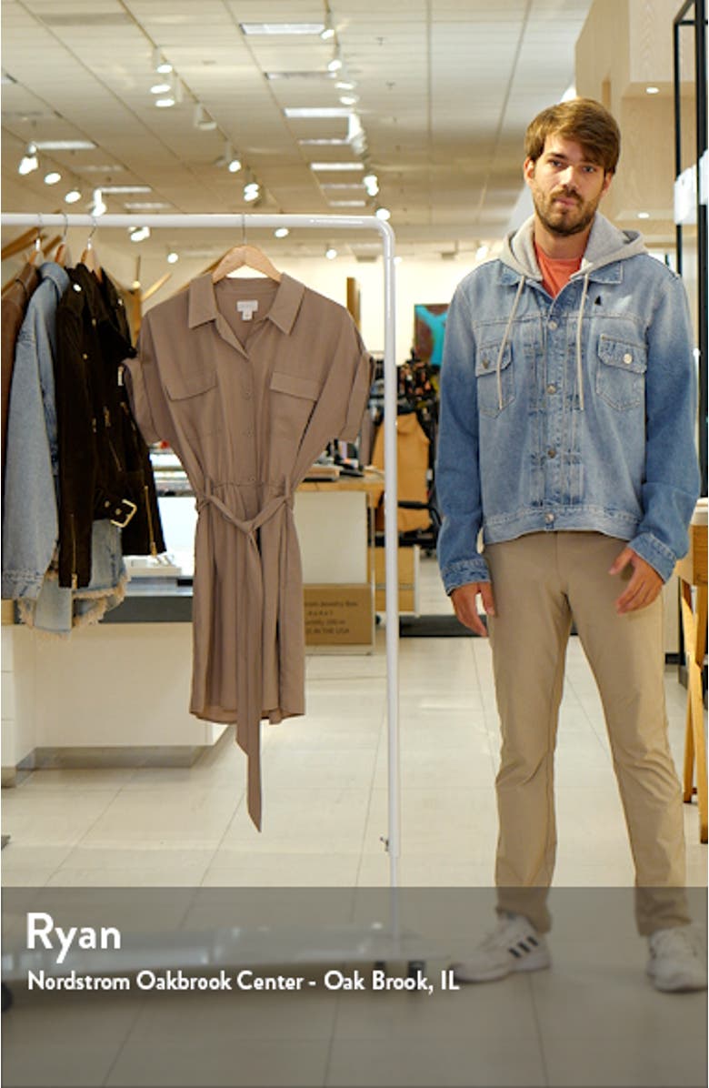 Tie Waist Shirtdress, sales video thumbnail