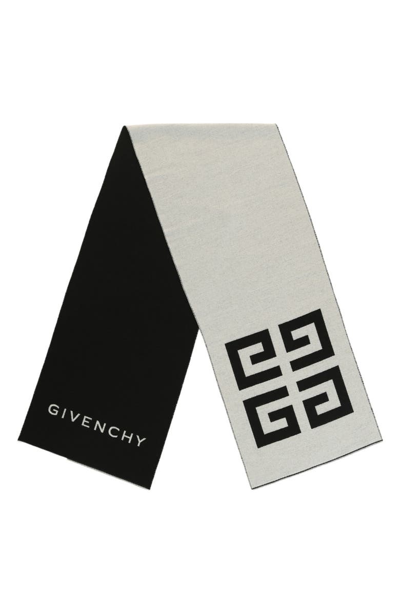 Givenchy Reversible Logo Scarf, Alternate, color,