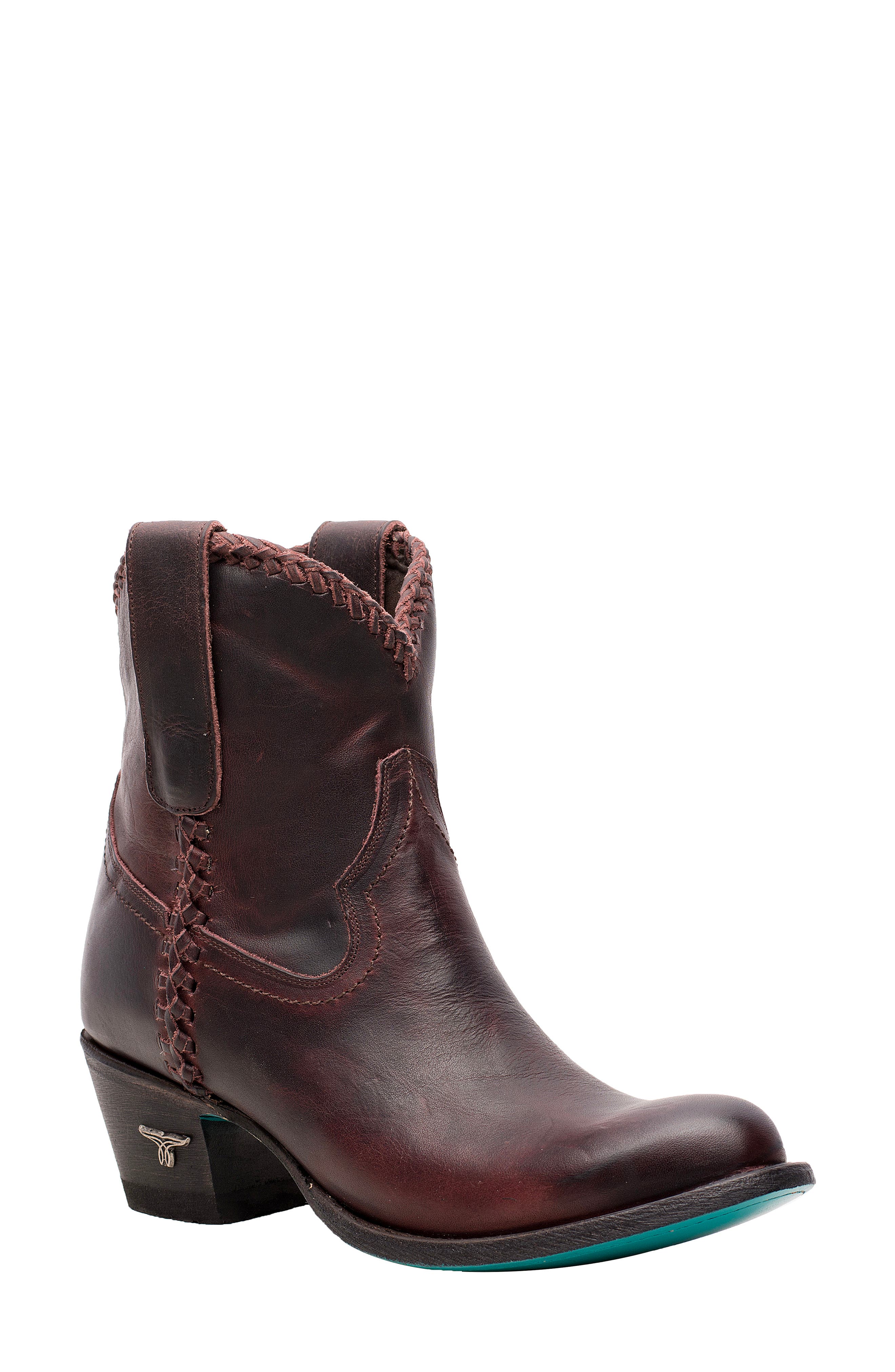 Plain Jane Western Boot, Main, color, DEWBERRY LEATHER