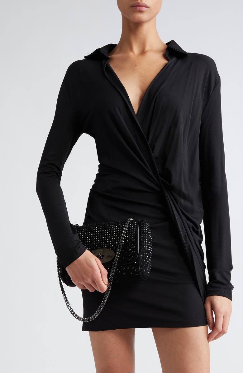 Mulberry Lily Crystal Embellished Crossbody Bag, Alternate, color,