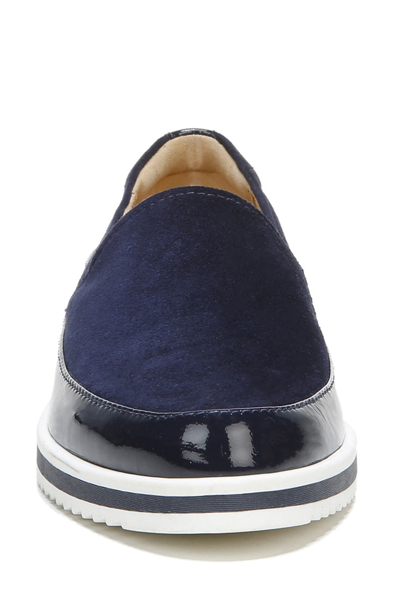 Beale Flat, Alternate, color, FRENCH NAVY LEATHER