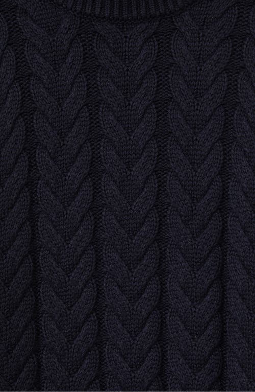 REISS REISS STOKE CABLE STITCH SWEATER