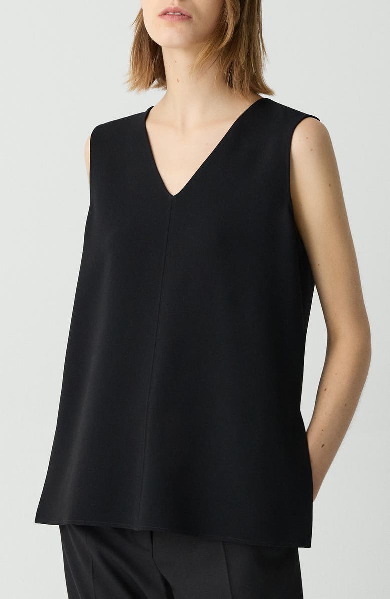 Theory Admiral Side Slit Tank, Main, color, 