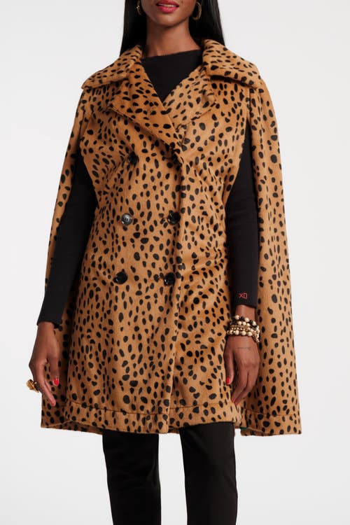 Frances Valentine Preston Cape In Brown