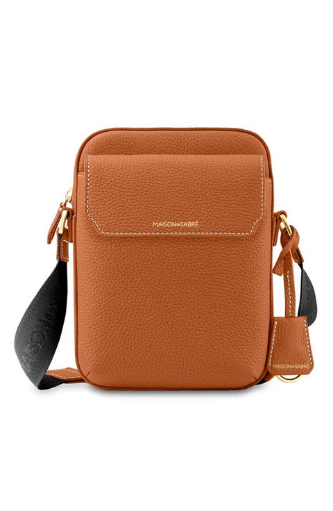 Small Leather Messenger Bag