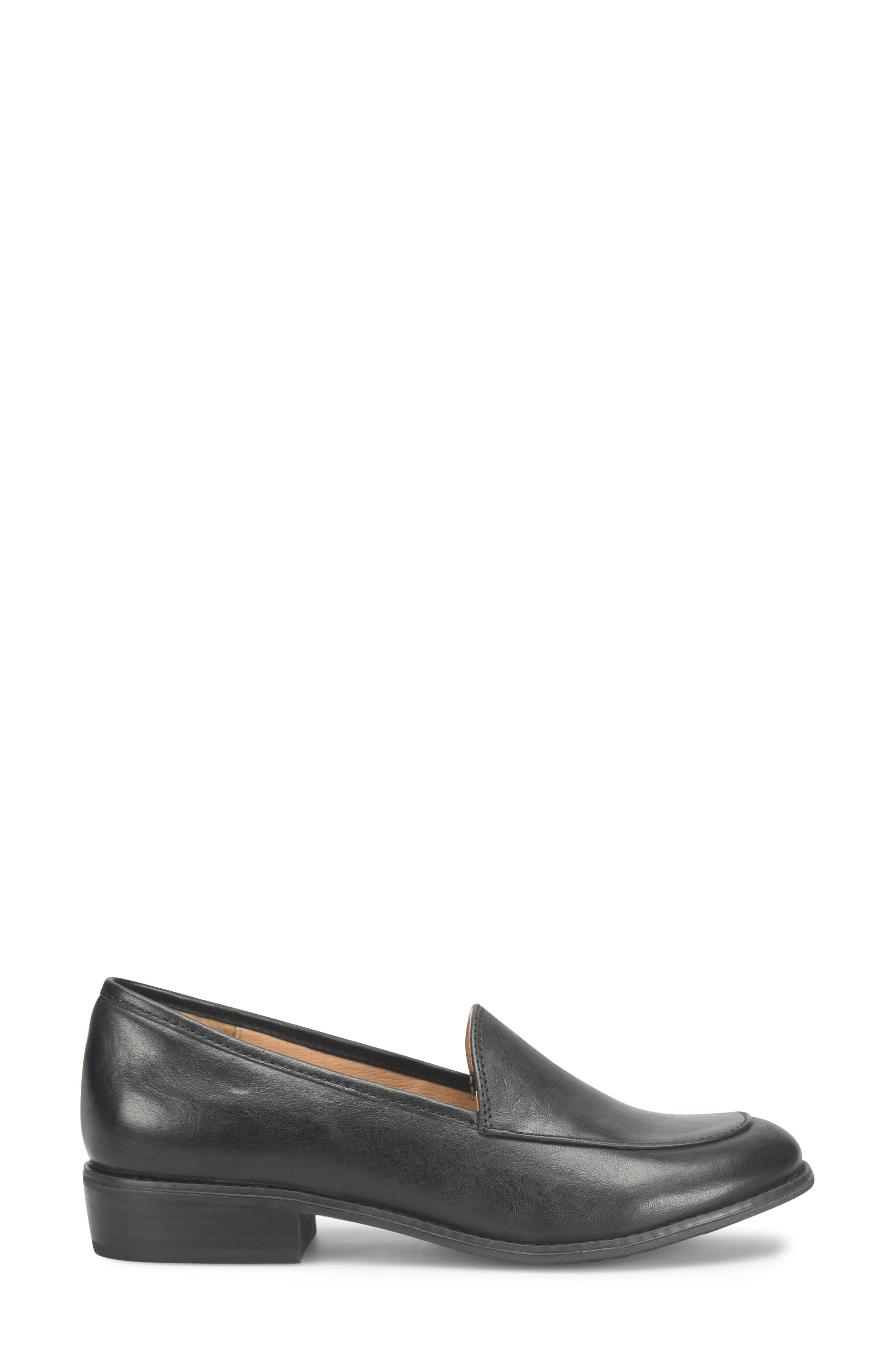 Söfft Napoli Loafer, Alternate, color, Black