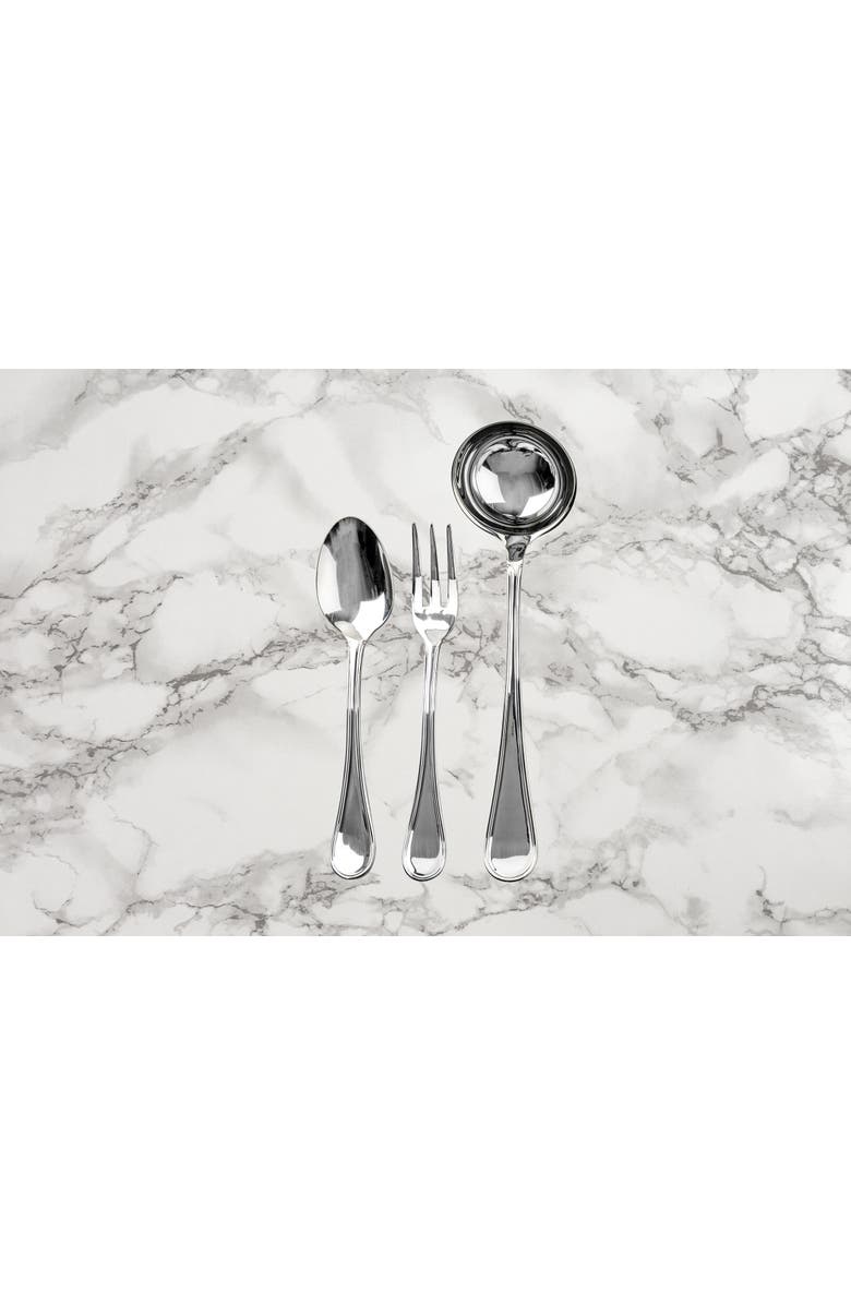 Mepra Boheme Flatware Set - 43 Pieces, Alternate, color, Stainless Steel