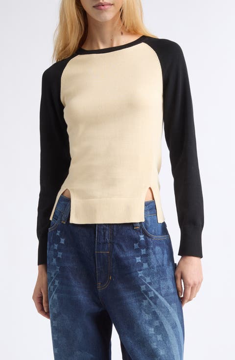 Warrior Raglan Cotton Sweater