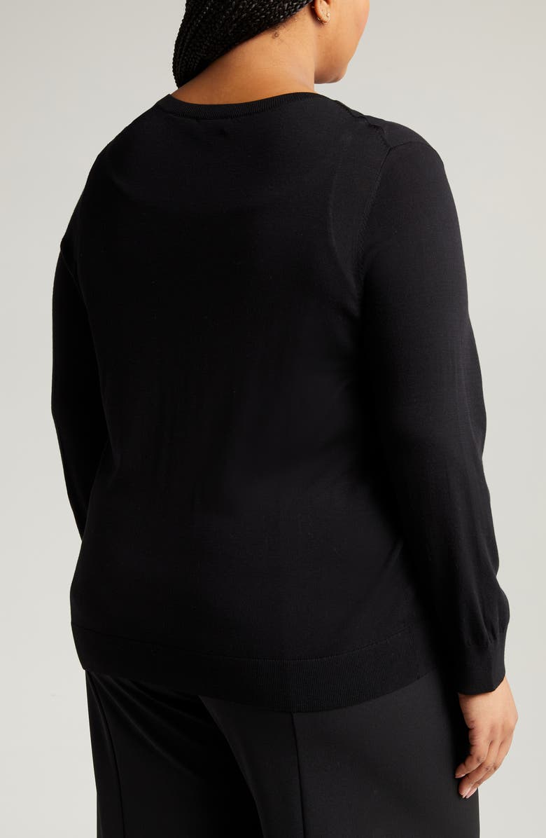 Nordstrom Crewneck Cardigan, Alternate, color,