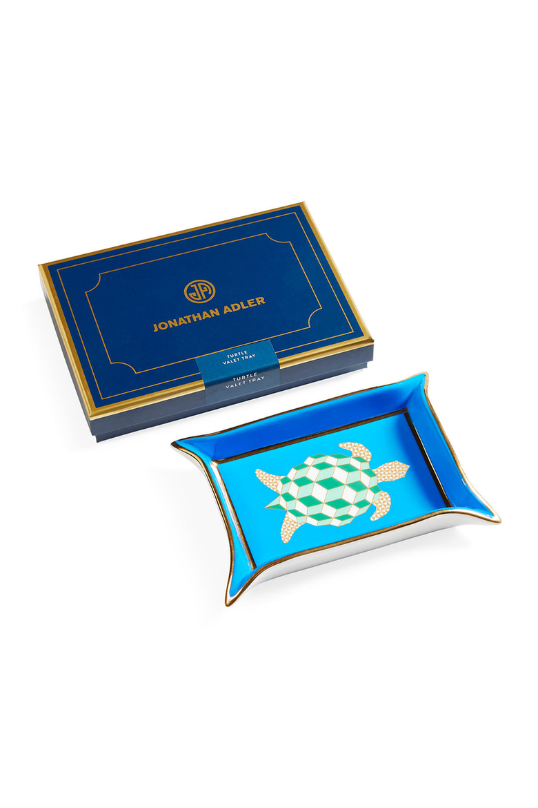 Turtle Valet Tray, Alternate, color, Blue
