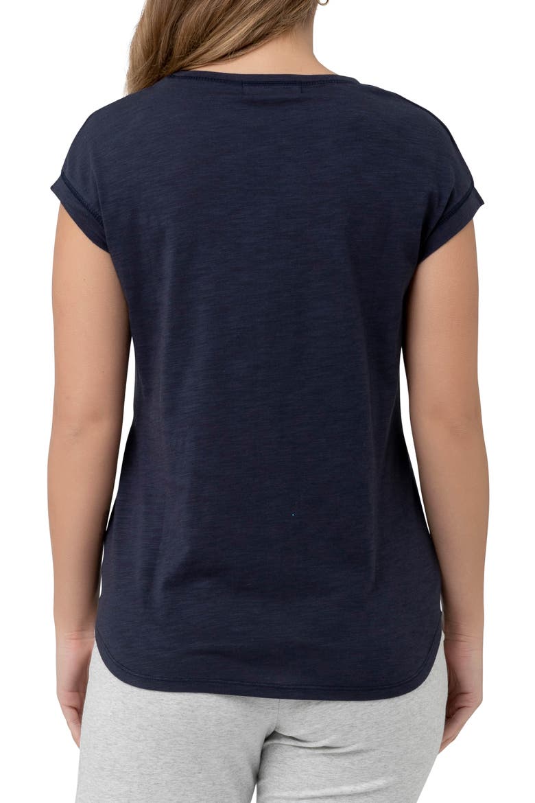 Richie Nursing Shirt, Alternate, color, INDIGO