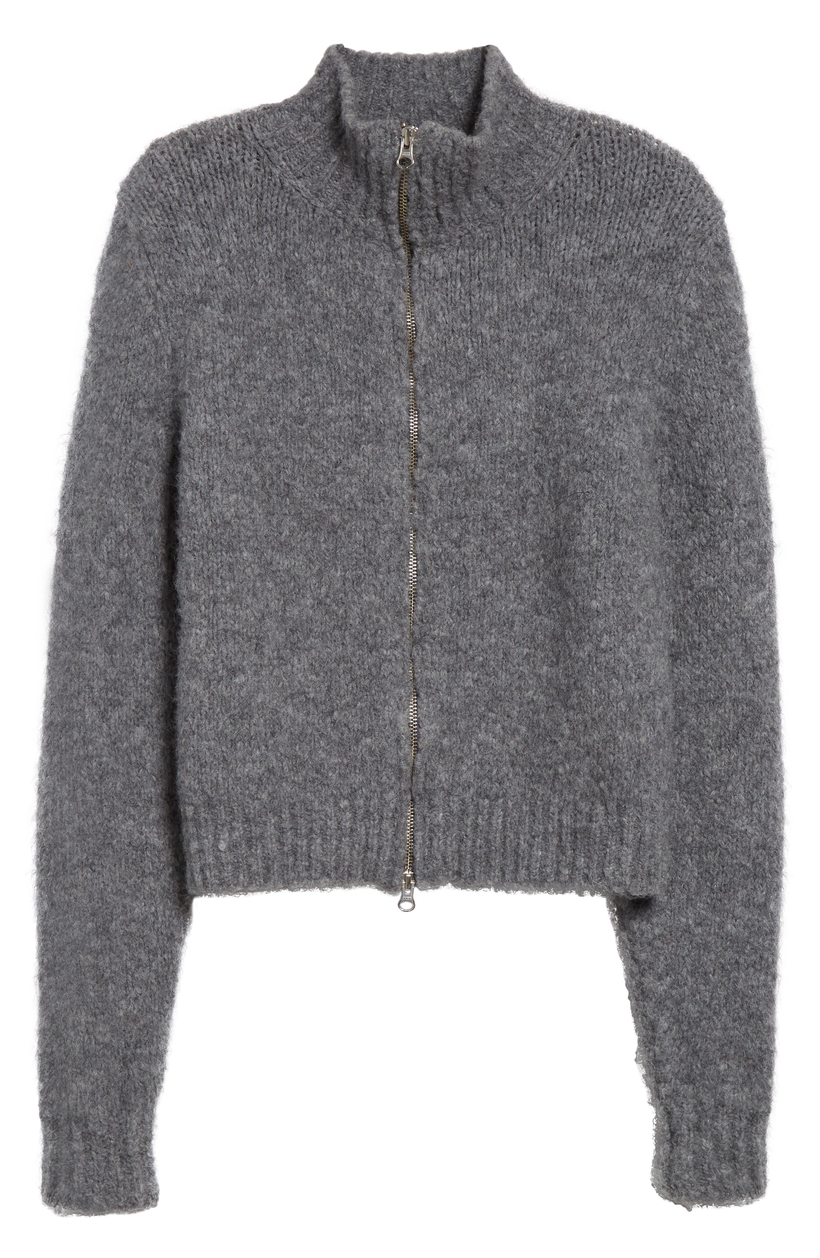Stadium Intarsia Zip Cardigan (Women) | Nordstrom