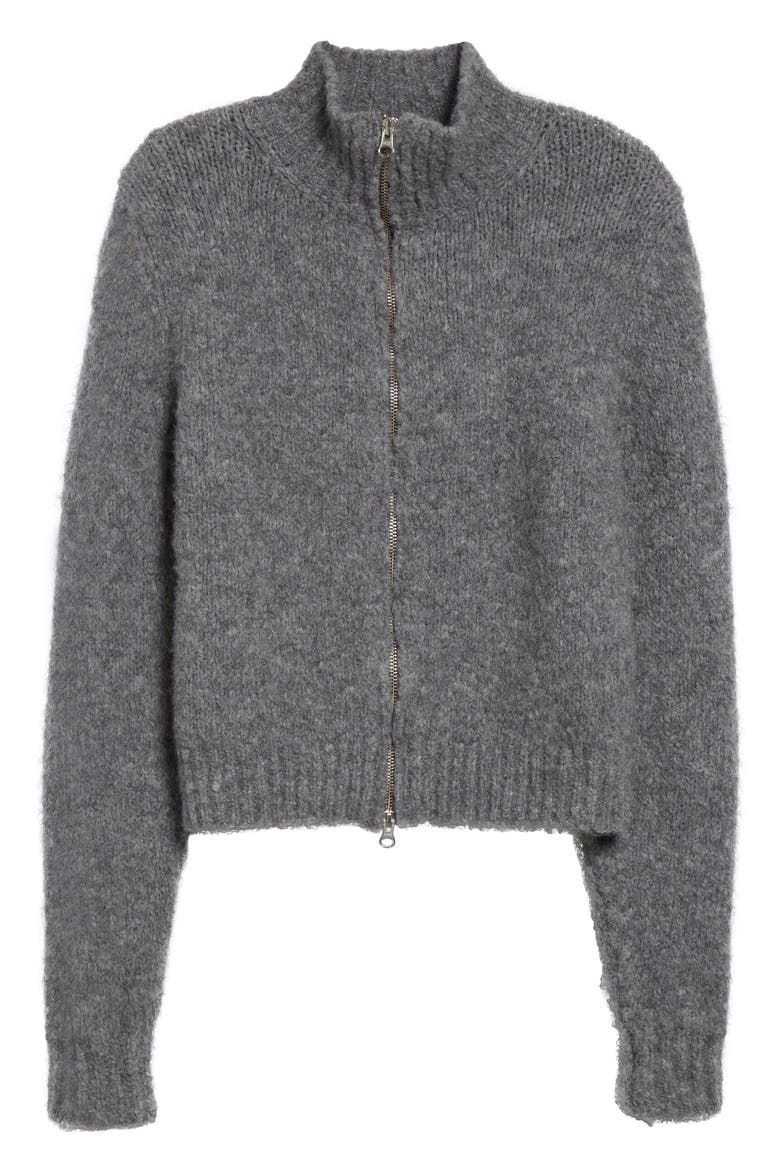 Stadium Intarsia Zip Cardigan (Women) | Nordstrom