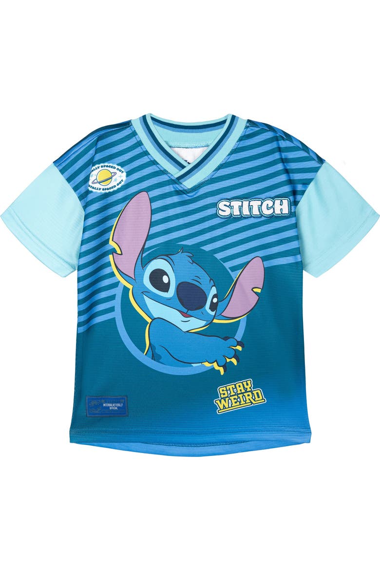 Lilo & Stitch T-Shirt, Main, color, Stitch Blue Gradient