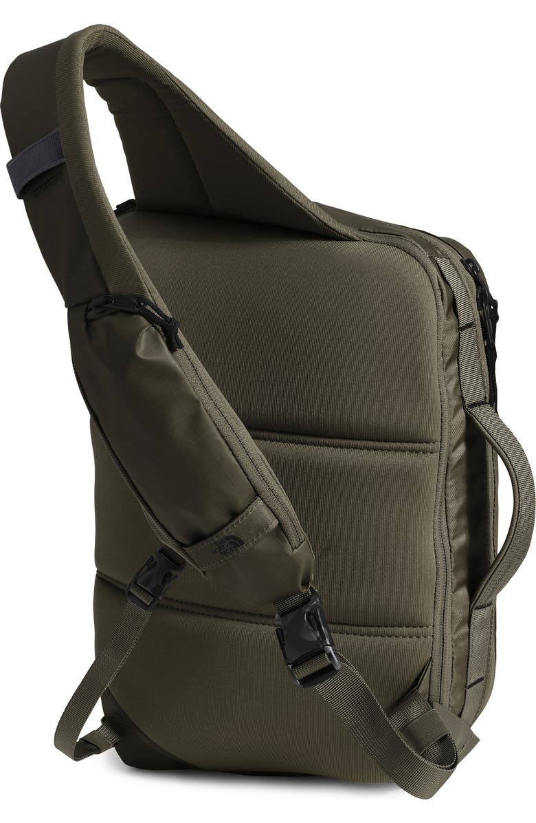 The North Face Base Camp Voyager Sling Backpack, Alternate, color, New Taupe Green/ Tnf Black-Npf