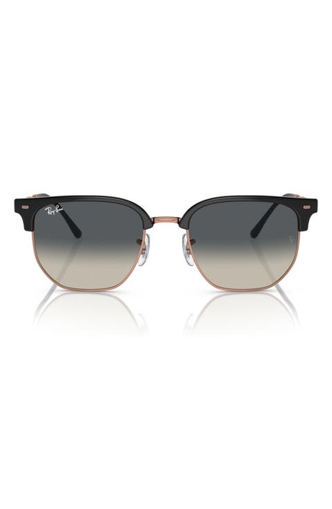 New Clubmaster 51mm Gradient Irregular Sunglasses