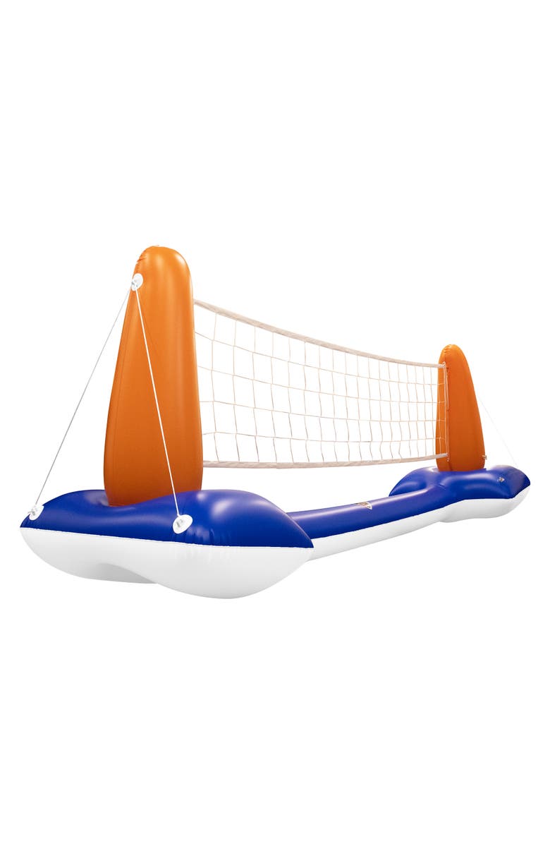 Pro Ball 2 in 1 Pickleball and Volleyball Inflatable Pool Net, Alternate, color, Multicolored